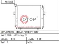 Radiator for NISSAN FORKLIFT 2006 OR-R003