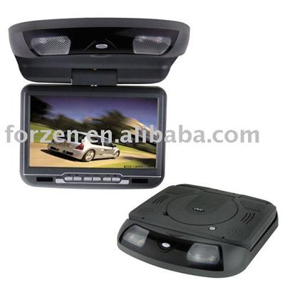 9'' fip down Car DVD player with DVB-T