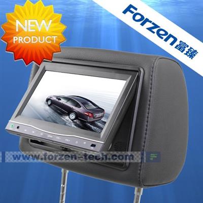 New product: 7'' headrest Car DVD player DIGITAL PANEL