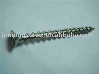 Flat head  drywall screw