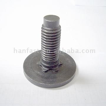 Flat Head Rib Neck Bolt
