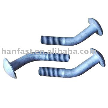 Hook bolts Various material and surface treatment
