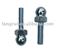 Ball head bolt/fastener