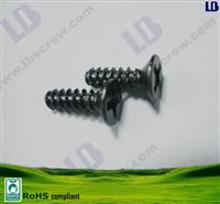 Phillips countersunk head three-jaw screw