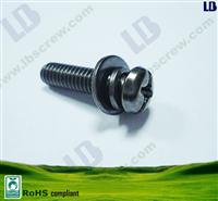 Phillips slot pan washer machine screw