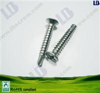 Phillips countersunk head drilling screw