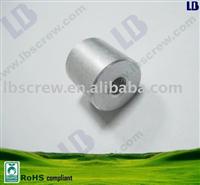 Aluminium cylindrical nut