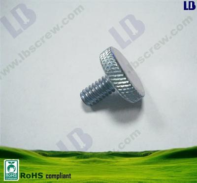 Annular knurl machine screw