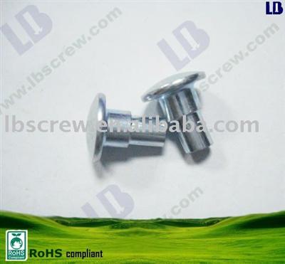 Truss head fastener of carbon steel