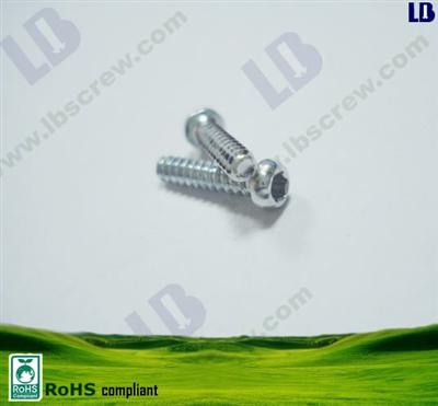 Torx pan head plastic screw