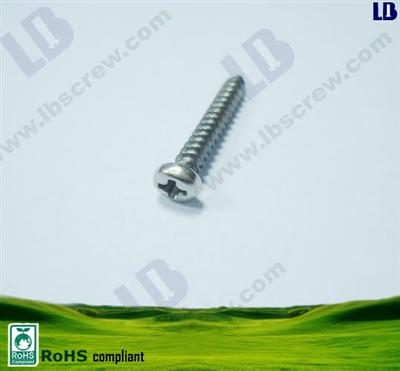 Phillips pan head tapping screw