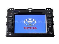 7'' Hd Car Dvd Player Gps Navigation for Toyota Land Cruiser Prado