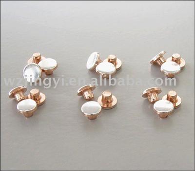 silver contact rivet/silver rivet in high quality