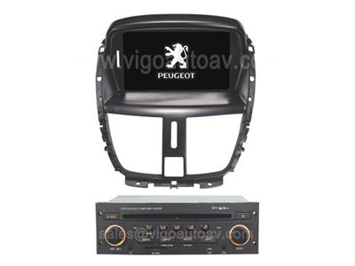 7'' HD Car DVD GPS for Peugeot 207