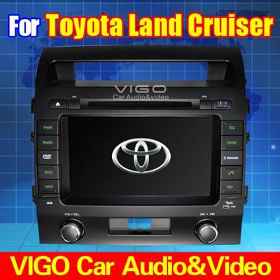 8'' Hd Auto Dvd Player Gps for Toyota Land Cruiser Prado