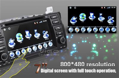 7'' HD Car DVD GPS Navigation for BMW E46