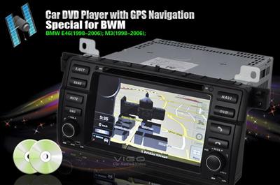 7'' HD Car DVD GPS Navigation for BMW E46