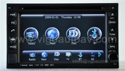 6.2'' HD Car DVD GPS for Nissan Navara Tiida Qashqai