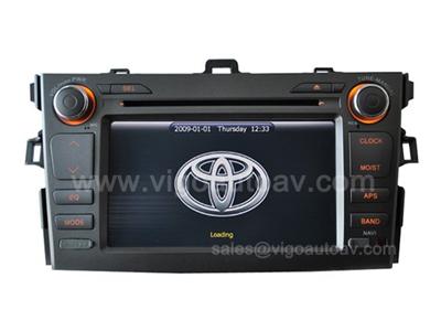 7'' HD Car DVD Player GPS Navigation for Toyota Corolla