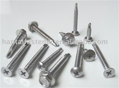 hex washer self drilling screw