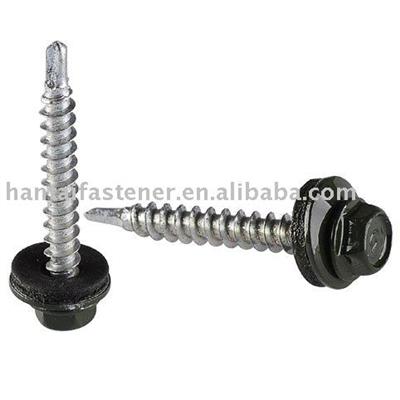 hex washer self drilling screw