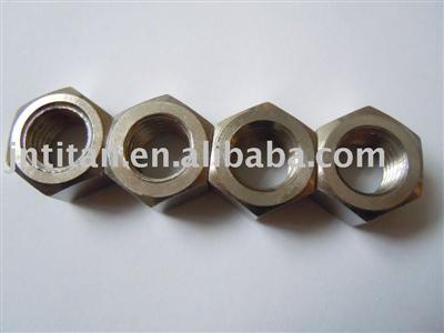 Titanium hex  nut fasteners