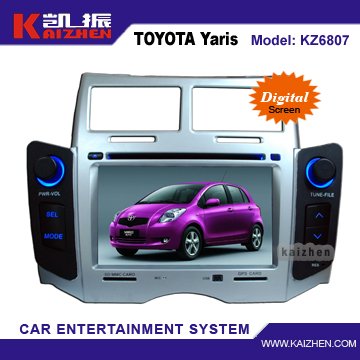Video Game Player with Gps for Toyota Yaris