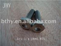 Titanium fasteners---titanium hex screw--Ti bolt