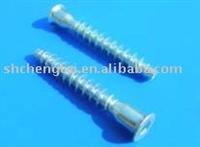 zinc plated furniture screw