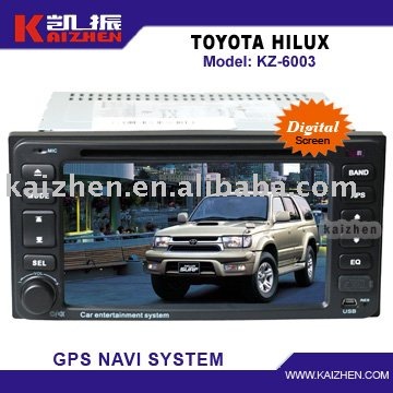 Special Car Dvd Player with Gps for Toyota Hilux / Vios