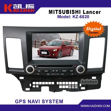 Special car radio player with GPS for Mitsubishi Lancer