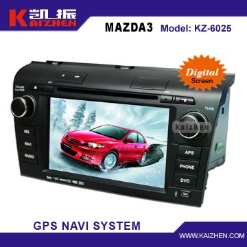 Special car DVD player with GPS for MAZDA3