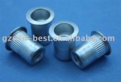 Aluminum rivet nut