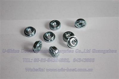 Steel floating nut