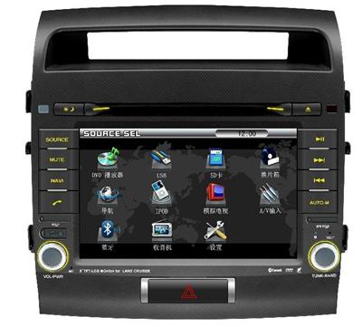 Car DVD Player for Toyota/Land Cruiser 200