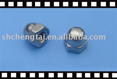 stainless steel domed nut