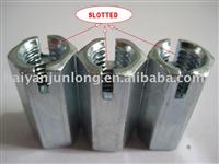 long hex slotted nut