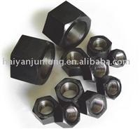 BLACK HEAVY HEX NUT