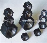 BLACK THICK HEX NUT