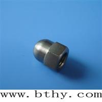 Titanium hexagon domed cap nuts