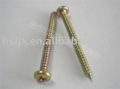 Cross recessed pan head tapping screws