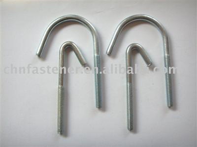 J-bolt made of Carbon steel, stainless steel, alloy