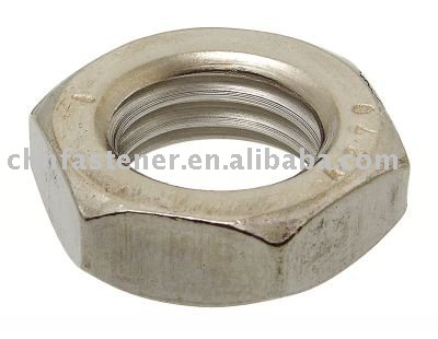 DIN439 hex thin nut