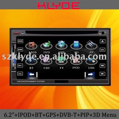 2Din Car DVD with 6.2inch touch screen