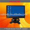 Car monitor,7 ouch screen monitor with VGA/USB 