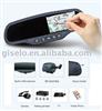 4.3inch car rearview mirror monitor with GPS