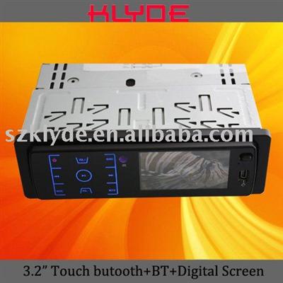 3. 2 Car Dvd with Touch Button+fm Radio+bluetooth+usb/ Sd+detachable