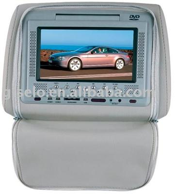 7inch headrest DVD player/car DVD with USB/SD/FM/IR