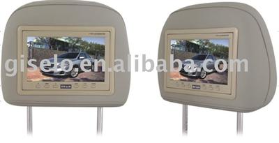 Car monitor 7 inch HD(1440*234) headrest monitor with pillow for TOYOTA-COROLLA