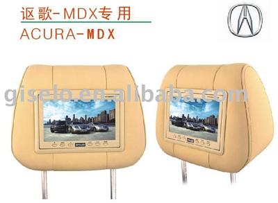 Car monitor 7 inch HD(1440*234) headrest monitor with pillow for ACURA-MDX